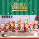 Figurines Bunny Christmas