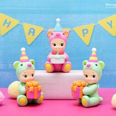 Figurines Sonny Angel - Happy Birthday Bear