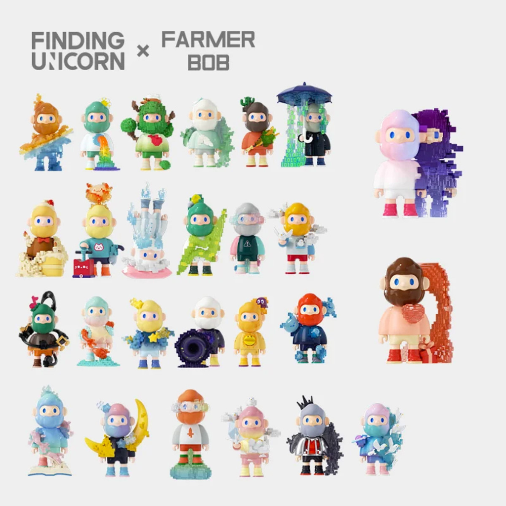 希少　ＦＡＲＭＥＲ ＢＯＢ　ファーマーボブ　popmart Finding Unicorn – Fioko.shop