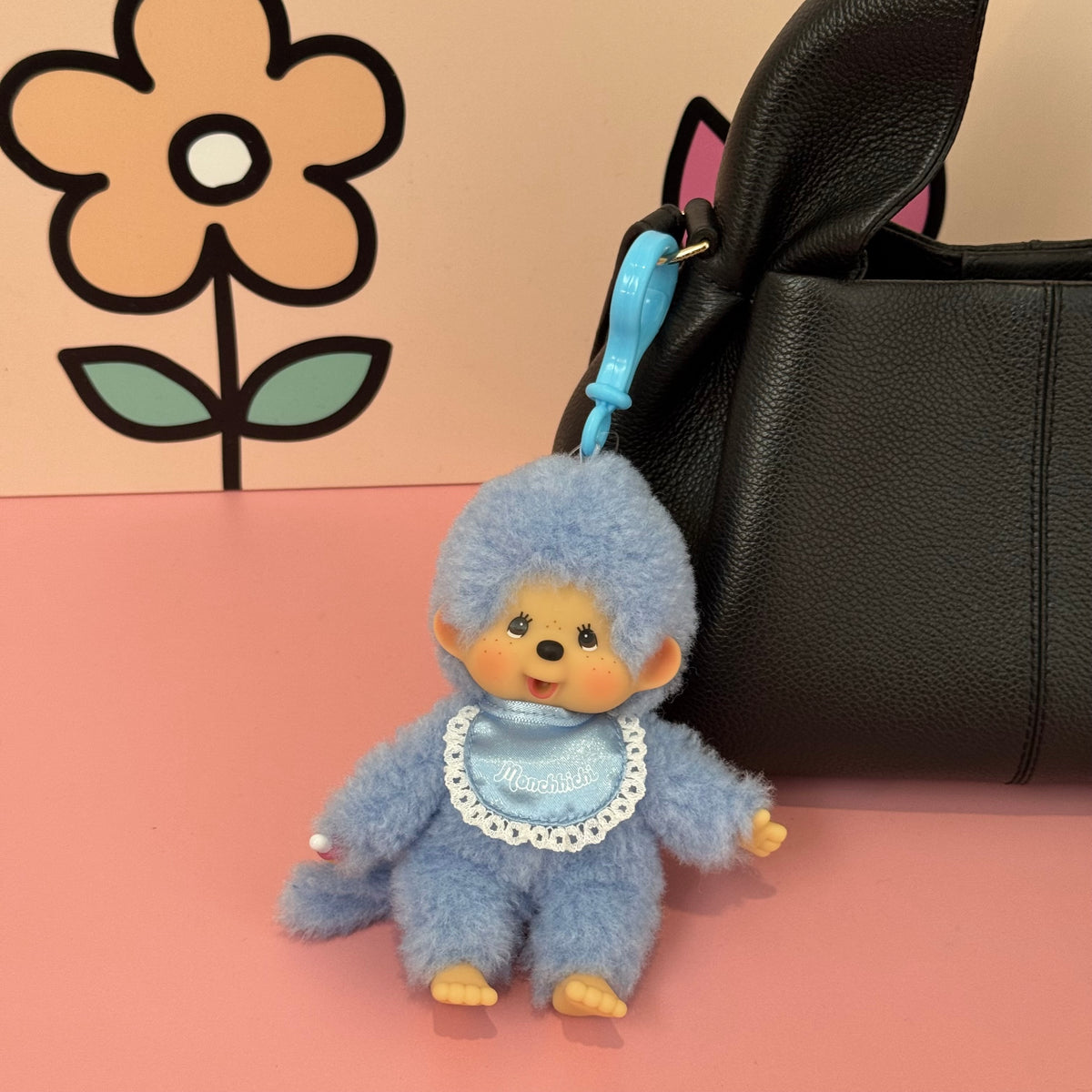 Monchhichi Keychains - Colors Blue – Fioko.shop